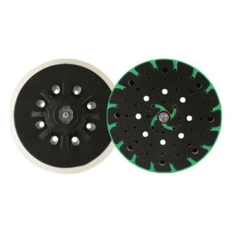 1 plateau de ponçage souple pour ponceuse excentrique Festool 150 mm –Filetage De Raccordement M8,Compatible Avec pour Festool Rotex RO, ETS 150 Etc,Patin de ponçage-Chrom (1/5)