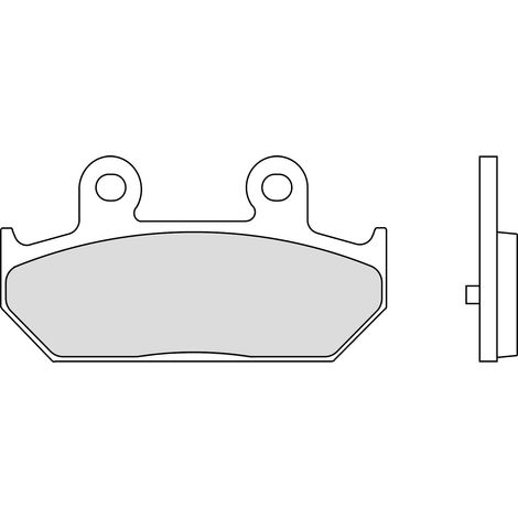 Plaquette de frein Semi-Métal Eco-Friction Route - R90