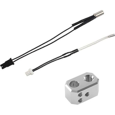 Für Prusa MK4 Heizthermometer-Leitung und Heizblock-Kit--