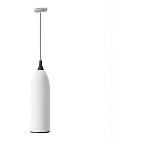 Hand-Kaffeeaufschäumer, wiederaufladbarer Hand-Aufschäumer über USB, verstellbarer tragbarer Milchaufschäumer für Cappuccino, heiße Schokolade, Milchshakes, Eiermischen