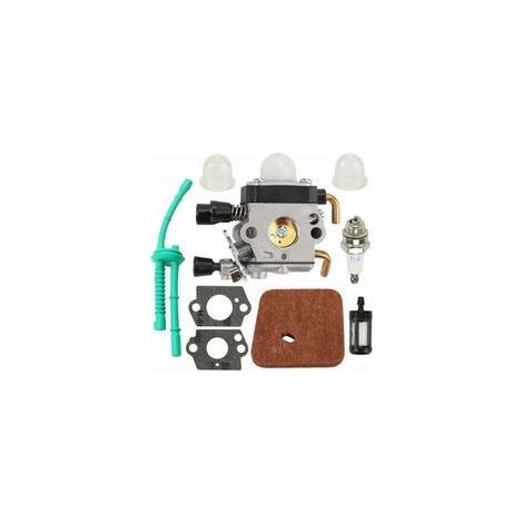 FENOPLASTICACarburateur Avec Filtre à Air Tuyau d'Essence pour Débroussailleuse STIHL FS38 FS45 FS46 FS55 KM55 FS85 (1/4)