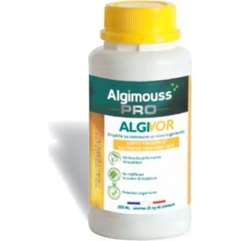 ALGIVOR 250 ML - Empêche la formation des moisissures et l'apparition des micro-organismes - 023005
