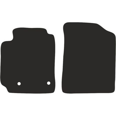 Tapis De Voiture - Pour Toyota Yaris Verso 1999-2005 - Noir - Lot De 4 (1/3)
