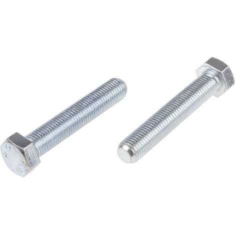 Vis à tête hexagonale, Acier Zingué, M16 x 90mm ( Prix pour Sachet de 10 ) (1/2)