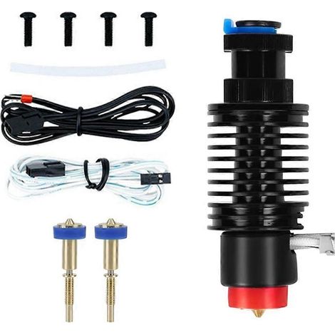 Für E3D Revo Keramik-Hotend-Kit V6 Kühler Messingdüse Keramik-Heizkern für E3D Revo 3D-Drucker Teile Paketa D (1/5)