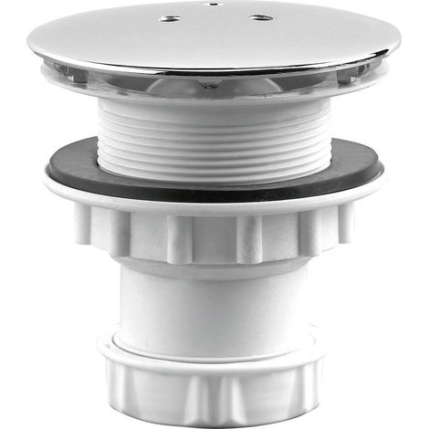 Desagüe de ducha con tapa metálica cromada, VALENTIN, 60 mm de diámetro VALENTIN (1/2)