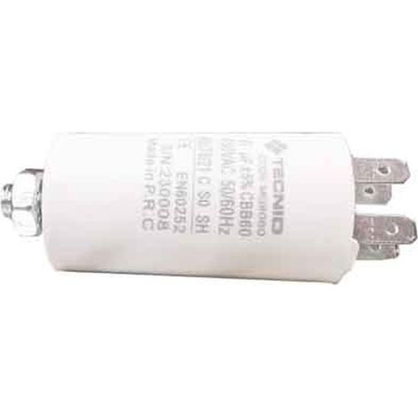 CONDENSATORE DI SPUNTO CON VITE PER MOTORI ELETTRICI 450V - Capacità 80µF