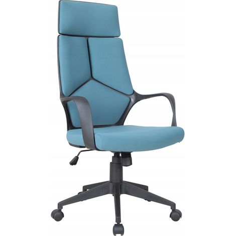 Silla giratoria azul CX-0898H (1/3)