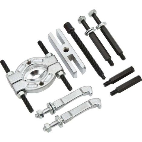 Set di estrattori per cuscinetti Trywise, kit di estrattori per ingranaggi e separatori per cuscinetti da 9 pezzi, kit di attrezzi universali per la rimozione del cuscinetto del pignone per asse del m