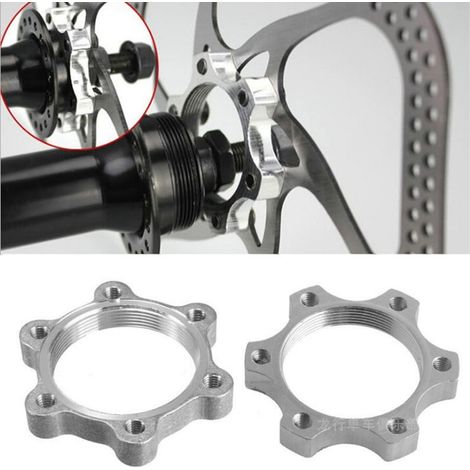 Convient aux disques de frein de vélo en pack de 4, aux disques de frein à bride, aux supports de disque pivotants filetés à 6 trous, 48 mm (1/5)
