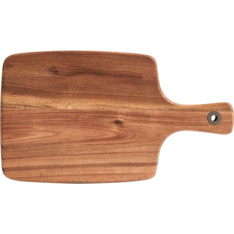 Tagliere con manico in legno di acacia 32x18.3x1.2 cm
