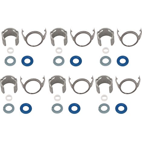 Kit di guarnizioni per iniettori di carburante, kit di O-ring per iniettori di carburante da 30 pezzi, ricambi auto 06D998907 per A3 A4 A6 TT dal 2004 al 2014.