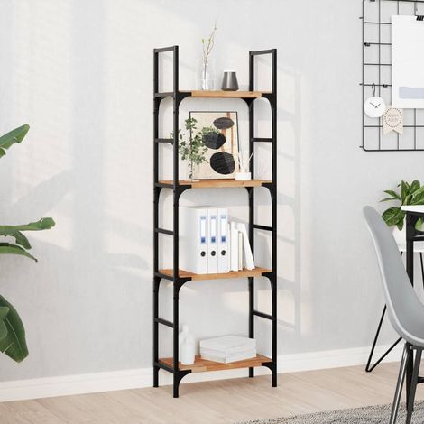 Étagères flottantes 2 pcs-Étagère murale-Étagère Suspendue 60x20x2 cm acacia massif à l'huile 549228 (1/5)