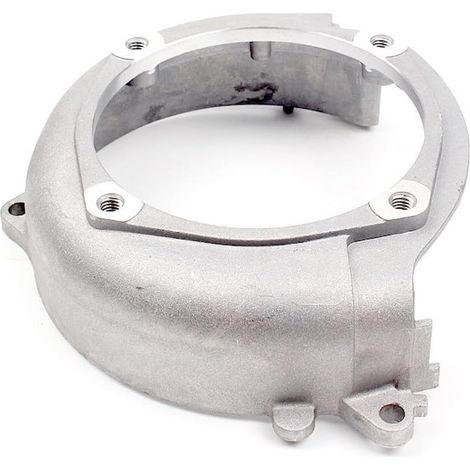 Couvercle Latéral Volant Acier pour Débroussailleuse GX35 Acier pour robuste, protection moteur longue durée, pour résistance aux chocs, finition argentée, usage intensif (1/5)