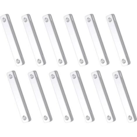 12 Clips Magnétiques pour Fenêtre, Clips Magnétiques pour Moustiquaire, Boucles Fixation pour Fenêtre D'écran, Aimants Magnétiques pour Moustiquaires Fenetre, pour Écrans Anti-Insectes (1/5)