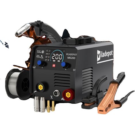Poste à souder MIG, 200A, Portable, 220V, MMA, Lift TIG (1/5)