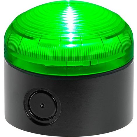 Balise Fixe à LED verte RS PRO, 12 V c.a./c.c., 24 V c.a./c.c. ( Prix pour 1 )