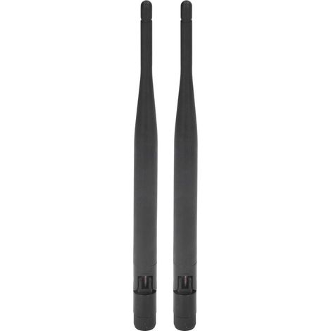 Antenne omnidirectionnelle 2 pièces, bâton pliable GSM GPRS 2G 3G LTE 4G pleine bande 5DBI à Gain élevé (1/5)