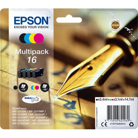 Epson C13T16264022 Pen and crossword cartuccia d'inchiostro 1 pz Originale Multipack 4 colori (1/5)