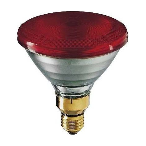 Bombilla Philips infrarroja PAR blanca-roja 175 Watts 12 uds