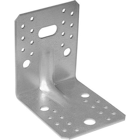Verstärkter verzinkter Verbindungswinkel 105x105x90x3 mm