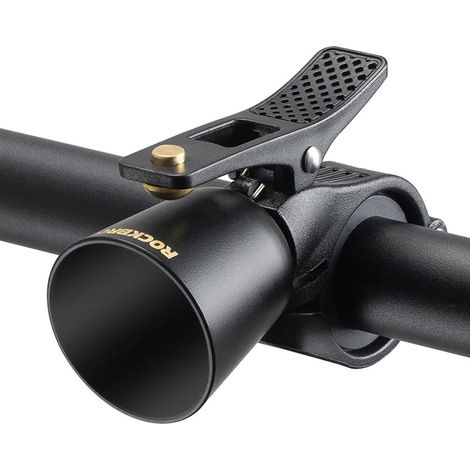 Campanello moderno per bicicletta con suono direzionale - nero (1/5)