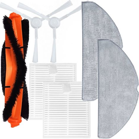 Kit de filtres et brosses pour aspirateurs robots Xiaomi Mi S20, E10, E10C, E12 et Mijia 3C (1/5)