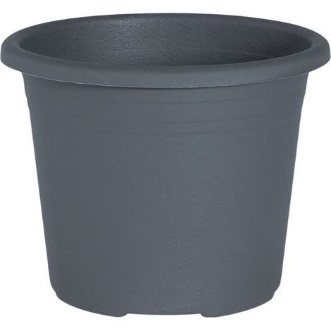 Blumentopf CYLINDRO, Pflanztopf, Blumenkübel, Anthrazit, Ø 60 cm, 72 Liter