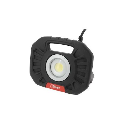 projecteur à led - 25w - dimmable - 230v - avec poignée de transport - bizline 625037