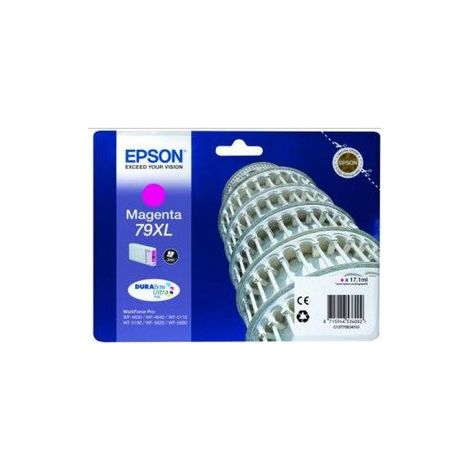 Epson C13T79034010 Cartuccia Ink Jet per WF5110DW Torre di Pisa Magenta (1/5)