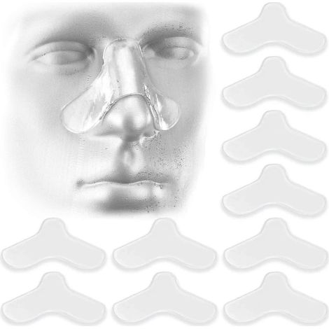 10er-Pack Nasenpolster für CPAP-Masken – CPAP-Nasenpolster – CPAP-Zubehör für CPAP-Geräte (1/4)