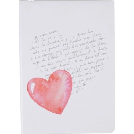 OSTARIA Album photos rectangulaire - Motifs coeur - 200 Vues - Blanc