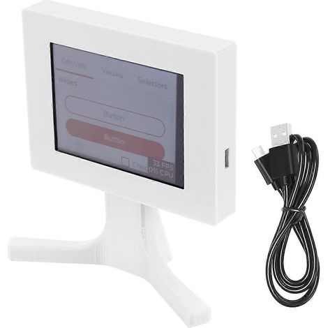 Nerdminer V2 56kh/S 2,8 Zoll LCD-Display Weiß--
