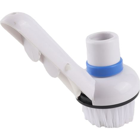 Brosse nettoyage piscine escaliers et coins pour étang béton et paroi (1/5)