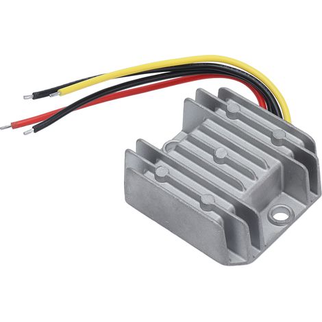 Convertisseur DC 24V vers 19V 10A 190W abaisseur régulateur alimentation pour véhicule boîtier aluminium résine époxy IP67 (1/5)