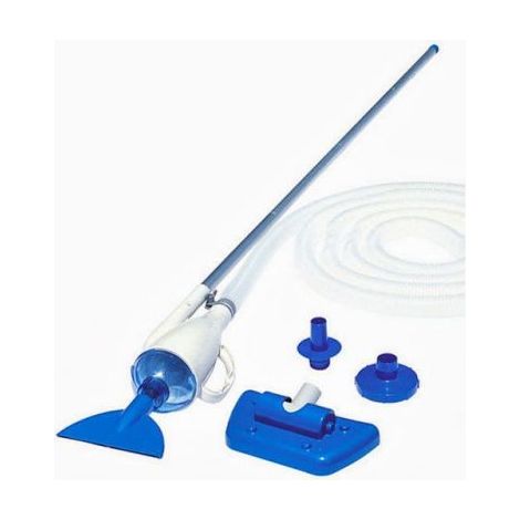 KIT PULIZIA PISCINA BESTWAY ASPIRA SPORCO SPORCIZIA PULIZIA FONDO PISCINE (50251) (1/10)