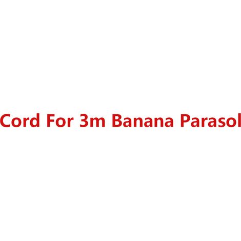 Cord For 3m Banana Parasol