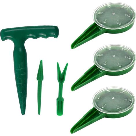 Lot de 3 jardinières réglables à griffes multiples, outils de greffage et de plantation manuelle pour mini-jardin. (1/5)