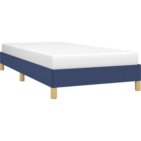 vidaXL Giroletto senza Materasso Blu 80x200 cm in Tessuto (1/4)