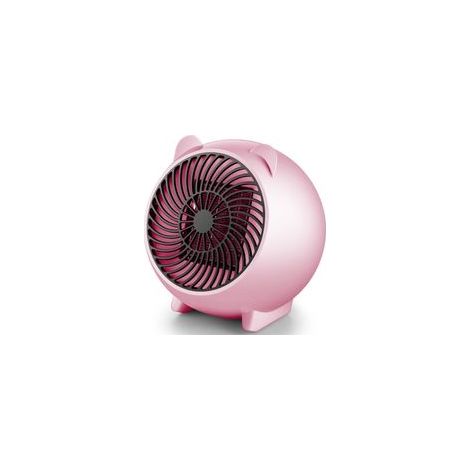 Chaufferette de bureau intelligente portable, petite taille, pour maison et chambre, rose –
