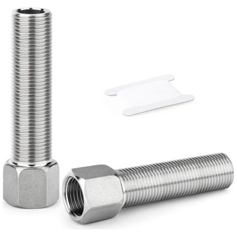 1PCS Raccord de tuyauterie en acier inoxydable 304, Adaptateur hexagonal à rallonge, 1/2\ (1/5)