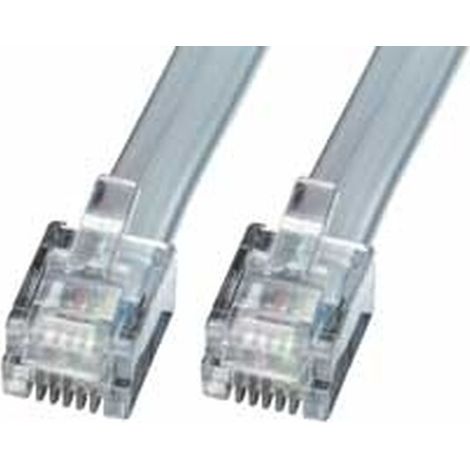 LINDY RJ-12 Kabel 6/6 1:1-verbunden 5m (34225)