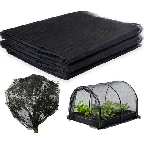 Moskitonetz für den Außenbereich, Insektenschutznetz, feinmaschiges Gartennetz, Vogel- und Jagdschutznetz, Pflanzenschutznetz für den Garten (3 x 4 m)