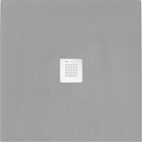 PIATTO DOCCIA LINEA EMOTION MOD. SERENITY QUADRATO Grigio 7037 - cm 100 x 100