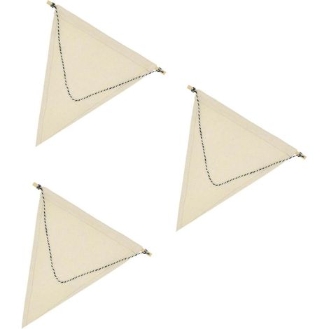 Présentoir à broches et insignes en forme de fanion, 3 pièces (1/5)