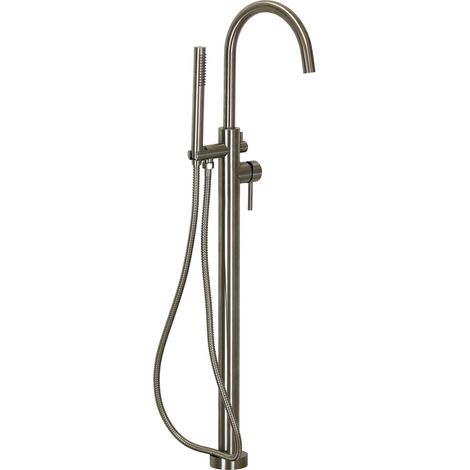 Support de baignoire pour installation au sol en acier AISI 316 Pollini Jessy Steel CL2166CC3AS Acier inoxydable (1/5)