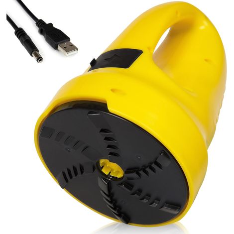 Grattoir à glace électrique pour pare brise de voiture, grattoir à neige électrique pour vitre, outil de dégivrage rechargeable avec câble USB (1/5)