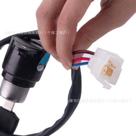 Compatible avec le démarreur Honda VT 1100C2 C3, clé de contact 35100-MCK-A00 en alliage de zinc (1/4)