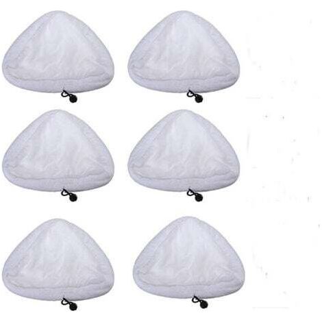 6-piece adjustable Shark steam mop set made of microfiber fabric, Shark mop head accessories H20 X5 S302 S001--DTEKGAZ