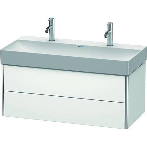 Duravit XSquare Waschtischunterbau wandhängend, 2 Schubkästen, (1/5)